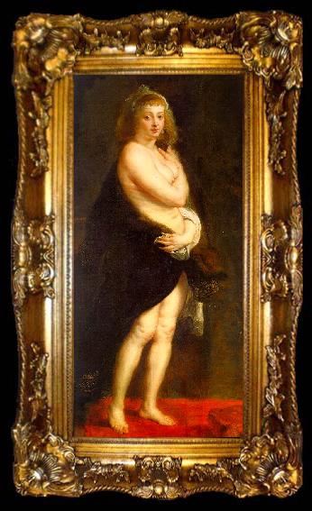 framed  Peter Paul Rubens The Little Fur, ta009-2